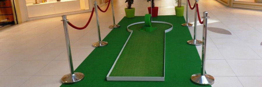 Pistas de Mini Golfe